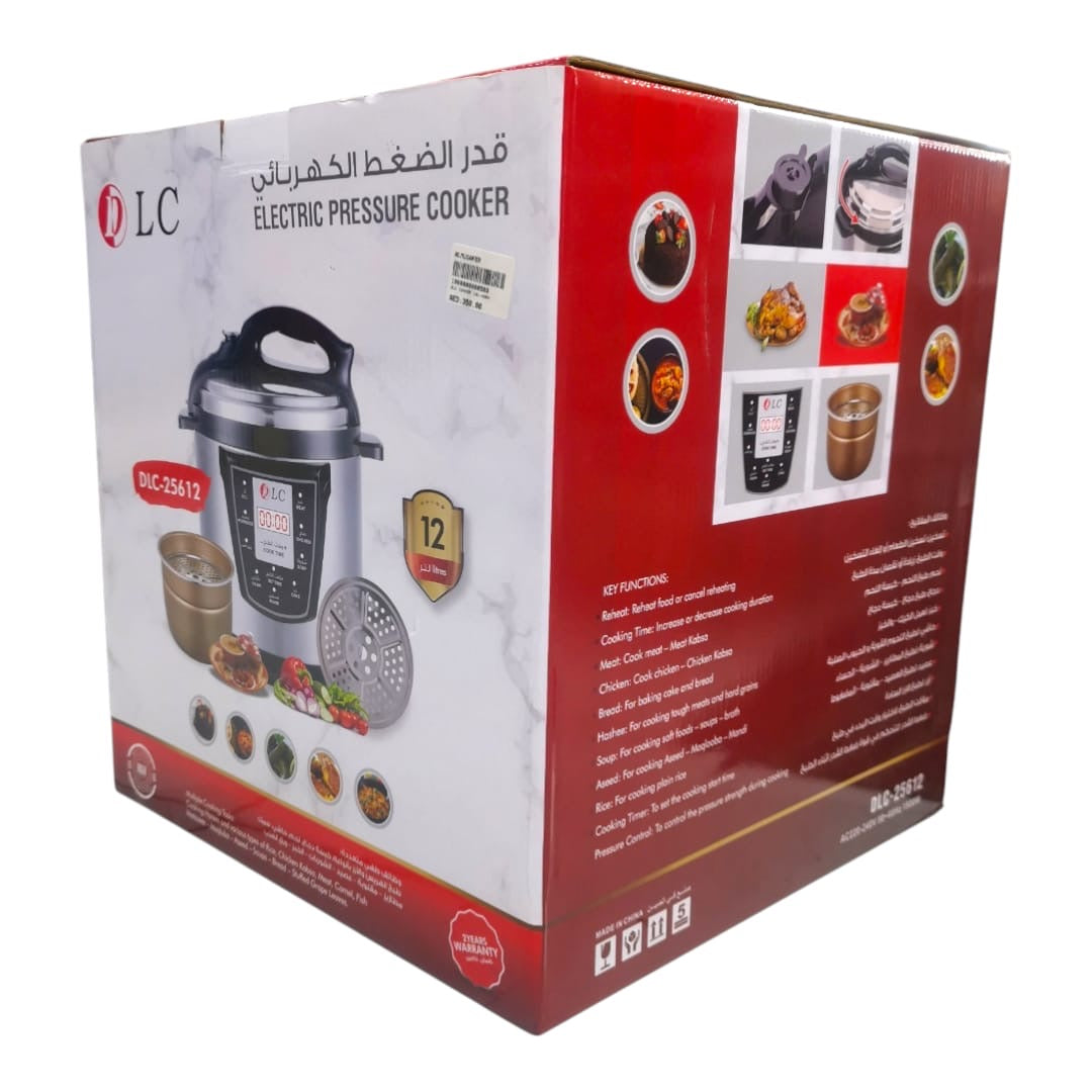 قدر ضغط كهربائي  12لتر