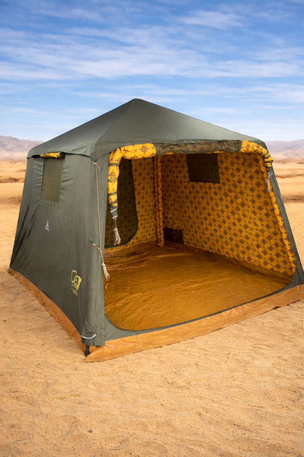 خيمة نفخ المسافر