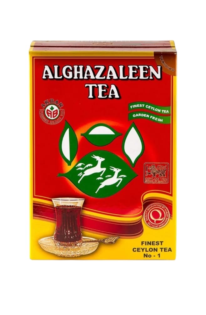 شاي الغزالين احمر كرتون 500 جرام