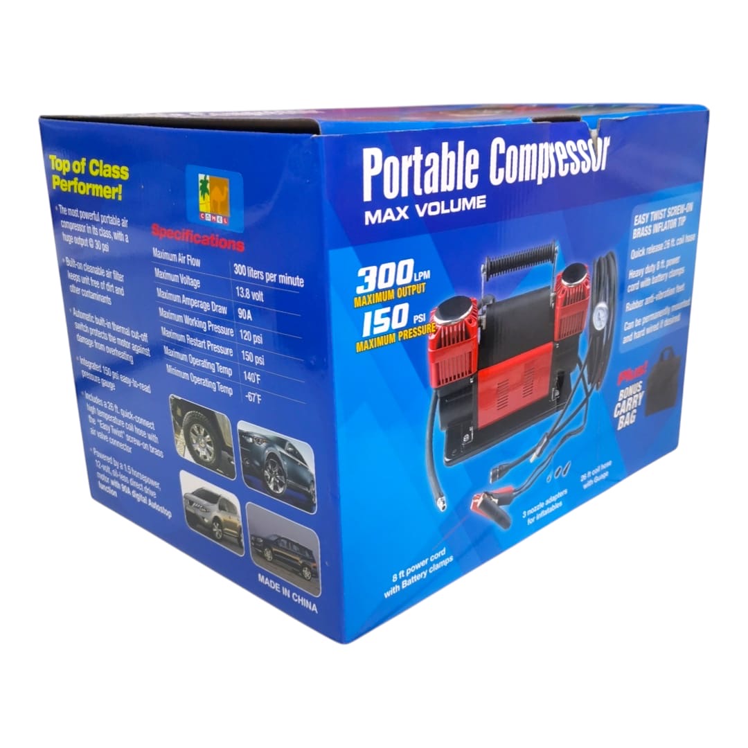 ضاغط هواء محمول 2سلندر