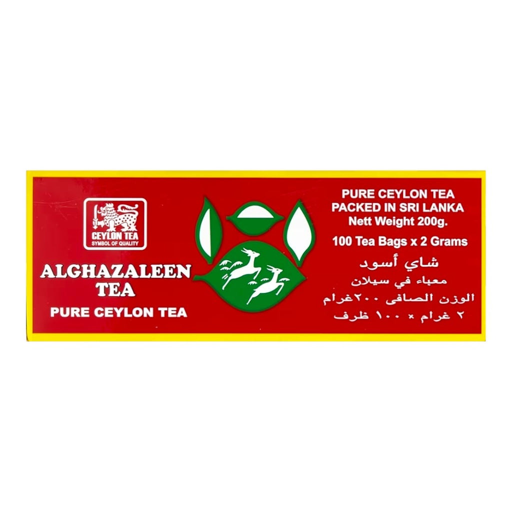 شاي الغزالين احمر تي باق 2جرام*100ظرف