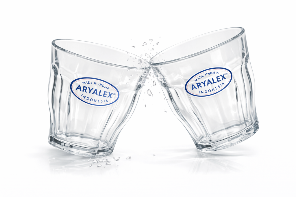 أكواب  أندونيسية- مقاومة للكسر