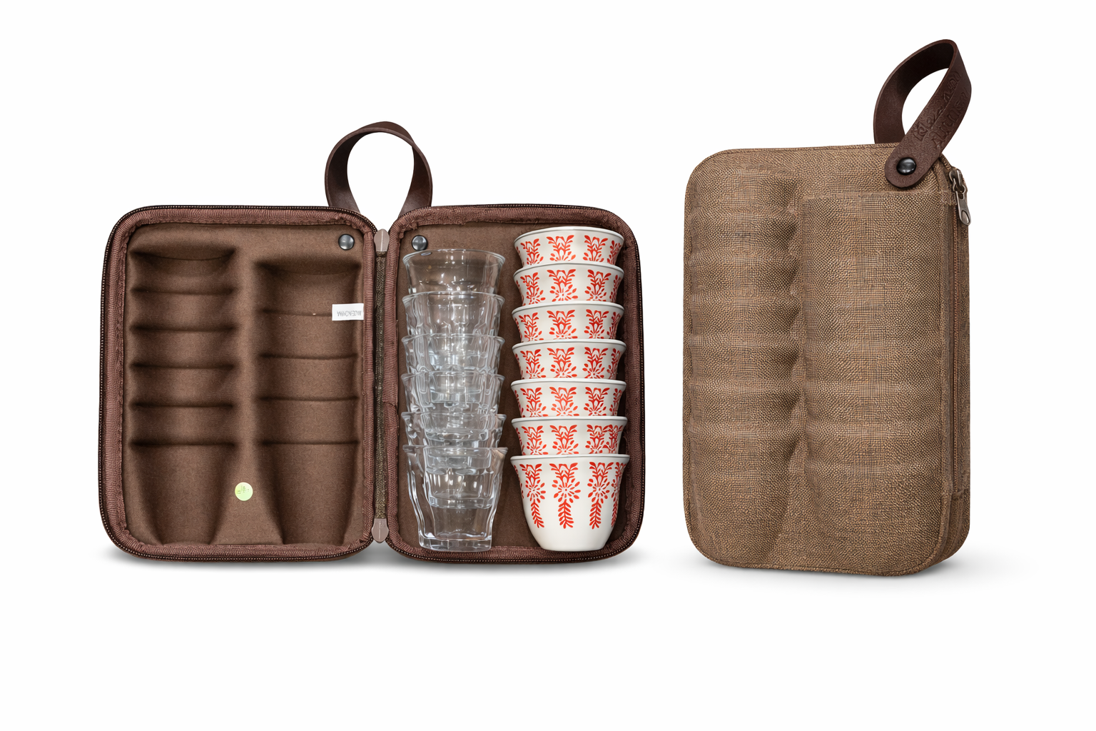 شنطة المسافر 6بيالات+7فناجيل